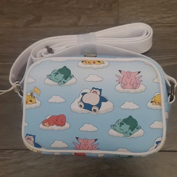 Loungefly Pokemon Sleeping Characters Crossbody Bag - New with Tags - Picture 4 of 9